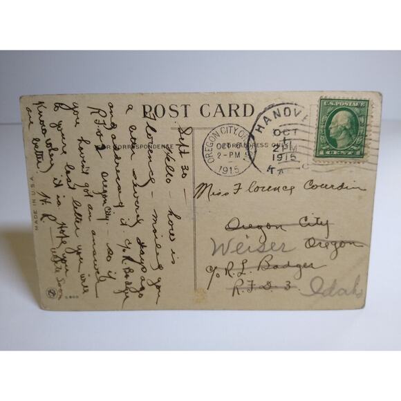 Halloween Luck Postcard Fantasy Running Fairies Goblins Witch Barton & Spooner - Picture 3 of 4